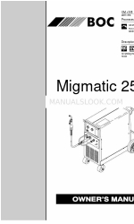 Miller BOC Migmatic 250 Manual del usuario