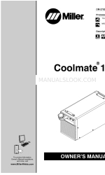 Miller Coolmate 1.3 CE 소유자 매뉴얼