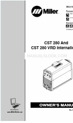 Miller CST 280 Kullanıcı El Kitabı