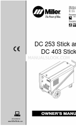 Miller DC 253 Stick Manuale d'uso