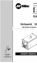 Miller Deltaweld 500 Manual do Proprietário