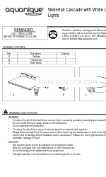 aquanique QDLS12B インストラクションシート