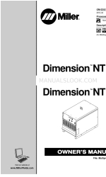 Miller Dimension NT 450 Manuel du propriétaire