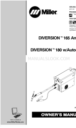 Miller DIVERSION 180 w/Auto-Line Manual del usuario