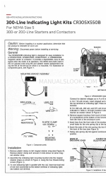 ABB CR305X550B Instrucciones de instalación