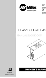 Miller HF-251-2 Kullanıcı El Kitabı