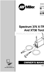 Miller Spectrum 375 X-TREME Instrukcja obsługi