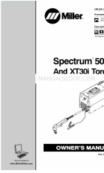 Miller Spectrum 500i Посібник користувача