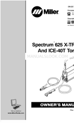 Miller Spectrum 625 X-TREME 소유자 매뉴얼