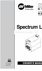 Miller Spectrum Lynx Instrukcja obsługi