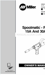 Miller Spoolmatic 30A Kullanıcı El Kitabı