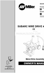 Miller SUBARC WIRE DRIVE 400 T CE Gebruikershandleiding