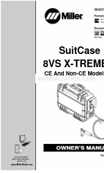 Miller SuitCase 8VS X-TREME CE Kullanıcı El Kitabı