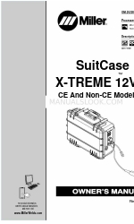 Miller SuitCase X-TREME 12VS Gebruikershandleiding