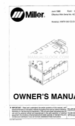Miller XMT 300 CV Manuel du propriétaire