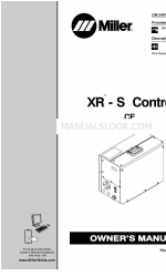 Miller XR-S Control Посібник користувача