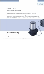 Burkert 2301 Series Instrucciones adicionales