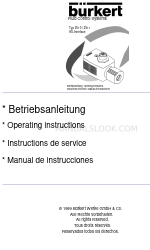 Burkert 2510 Instrucciones de uso