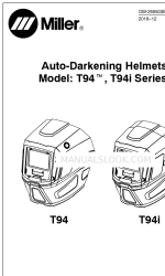 Miller T94 Series Manuale