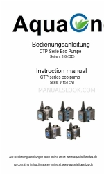 AquaOne CTP-6000 Instruction Manual