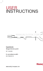 Miller Honeywell Quicklock Instructions pour l'utilisateur