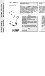 Burkert 6104 取扱説明書