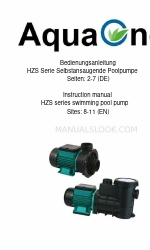 AquaOne HZS Series Kullanım Kılavuzu