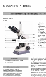 3B SCIENTIFIC N180 Kullanım Kılavuzu