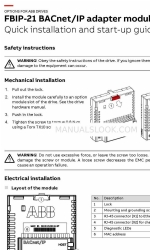 ABB FBIP-21 BACnet/IP Hızlı Kurulum ve Başlatma Kılavuzu
