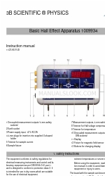 3B SCIENTIFIC 1009934 Instruction Manual