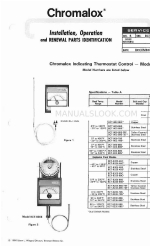 Chromalox BCT-800 Installation, Betrieb und Erneuerung Identifizierung der Teile