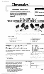 Chromalox RTBC-EP Installation Instructions