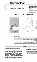 Chromalox WT-122 Einbauanleitung