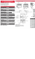 Chromalox CTF-025 Snelstarthandleiding