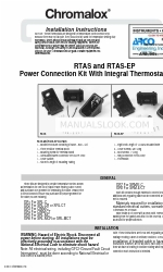 Chromalox RTAS-EP Istruzioni per l'installazione