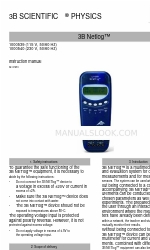 3B SCIENTIFIC 3B Netlog 사용 설명서