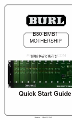 BURL B80 Mothership Manual de início rápido