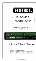 BURL B16-BMB5 MOTHERSHIP Schnellstart-Handbuch