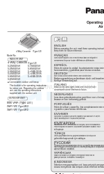 Panasonic 3WAY VRF MF2 Instrukcja obsługi