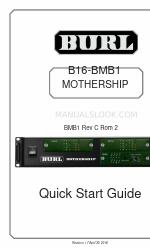 BURL B16-BMB1 MOTHERSHIP Hızlı Başlangıç Kılavuzu