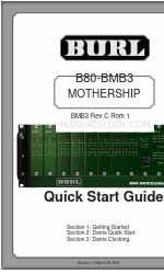 BURL B80-BMB3 MOTHERSHIP Schnellstart-Handbuch