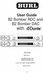 Burl Audio B2 Bomber ADC Gebruikershandleiding