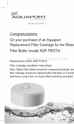 Aquaport DELUXE AQP-FCR-Q Руководство по эксплуатации