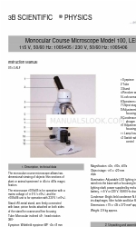 3B SCIENTIFIC PHYSICS 1005406 사용 설명서