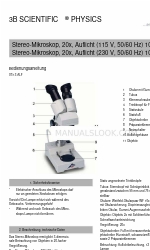 3B SCIENTIFIC PHYSICS 1005432 사용 설명서