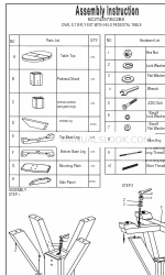 Chromcraft Revington BC2BX Instruções de montagem