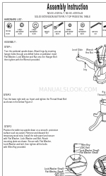 Chromcraft Revington N2150-04-B Assembly Instructions