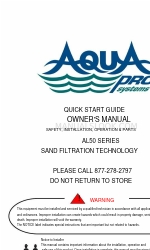 AquaPRO AL50 SERIES Owner's Manual