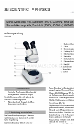 3B SCIENTIFIC PHYSICS 1005439 사용 설명서