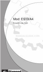 Diamond ES13/A4 Operation Manual Instructions For Use & Maintenance